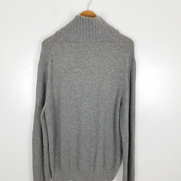 Michael Kors Wool Cashmere Crowl V-Neck Longsleeve Pull-over Sweater Size M - Picture 6 of 12